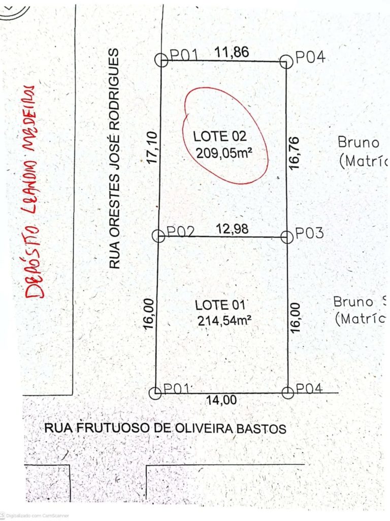 TERRENO NO RINCÃO SÃO JOSÉ